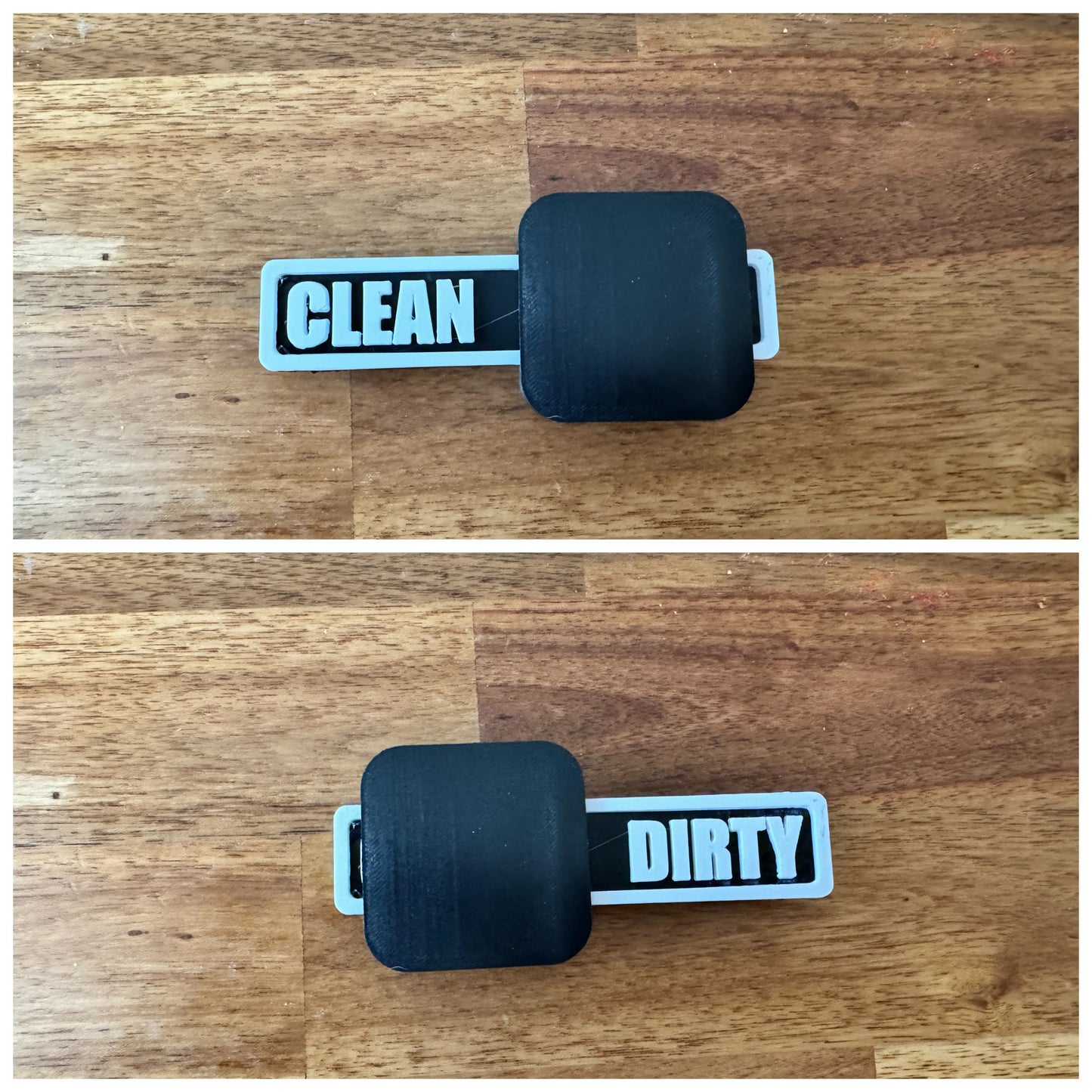 Magnetic Clean/Dirty Dishwasher Sign