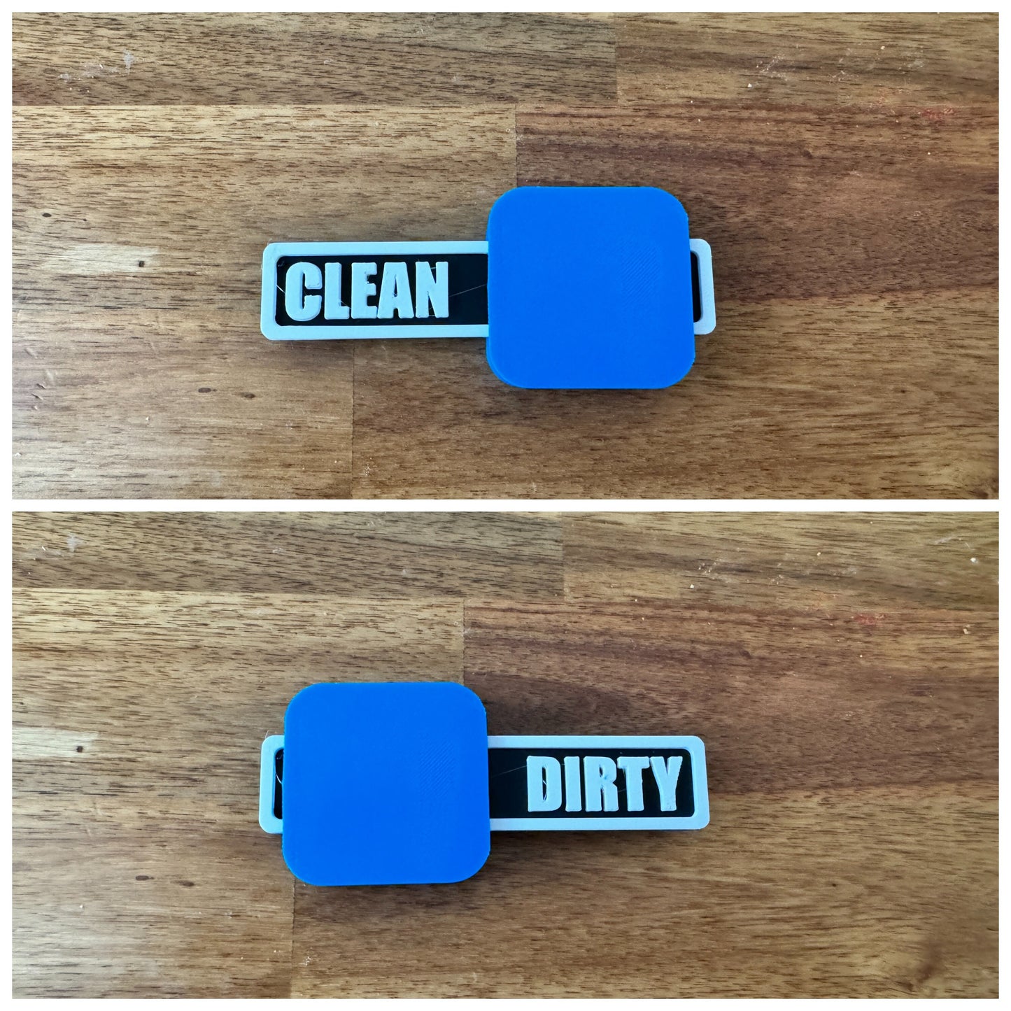 Magnetic Clean/Dirty Dishwasher Sign