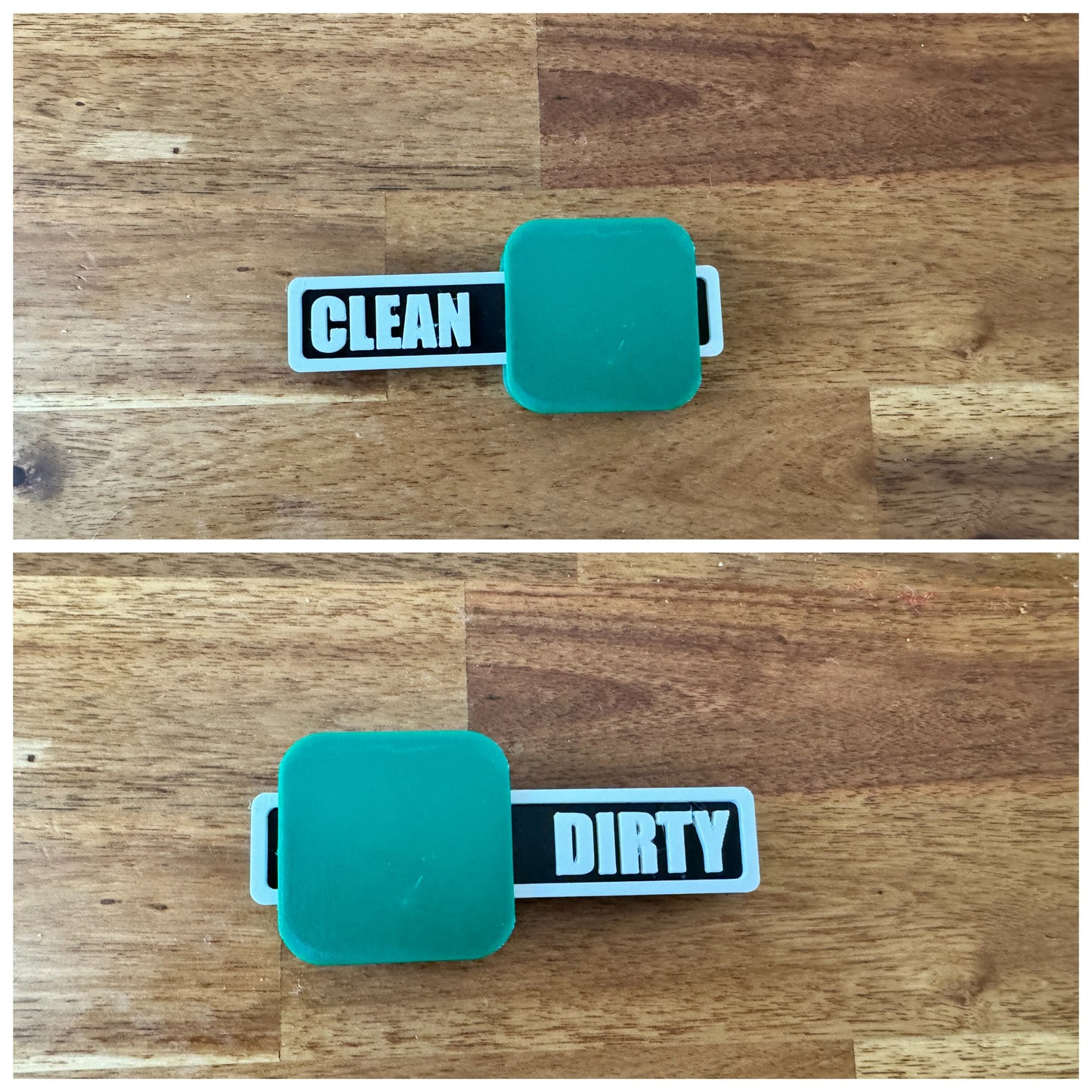 Magnetic Clean/Dirty Dishwasher Sign