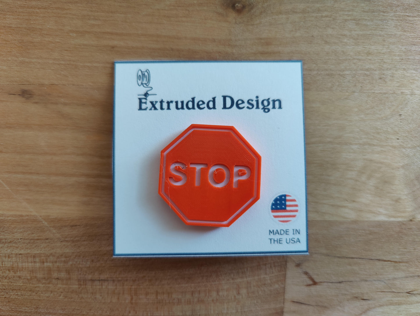 Stop Sign - Traffic Sign Pin