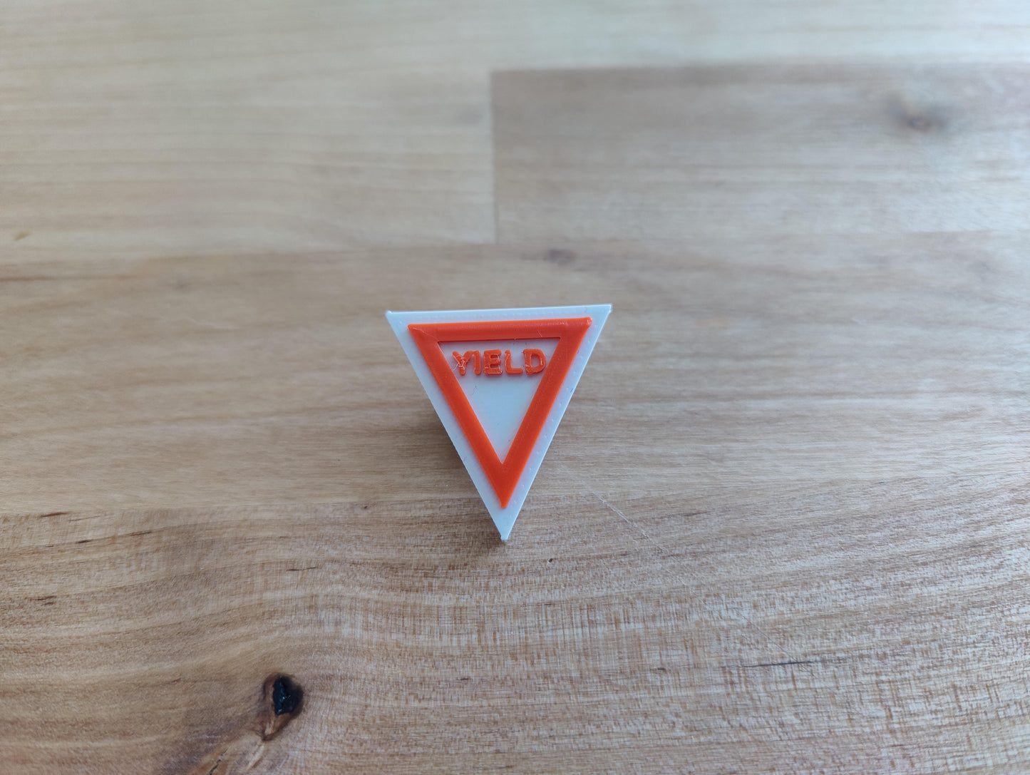 Yield - Traffic Sign Pin